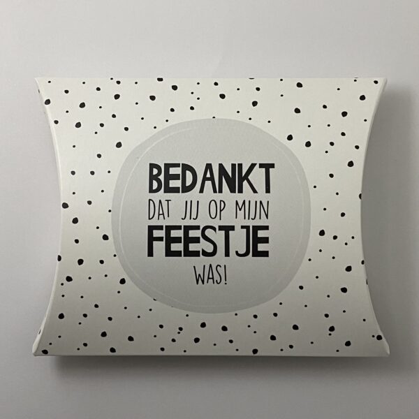 Gondeldoosje - bedankt feestje