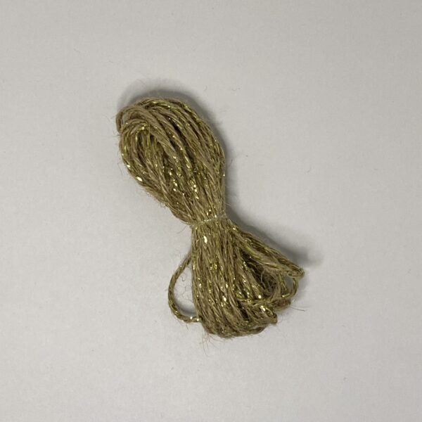 Touw - naturel met goud