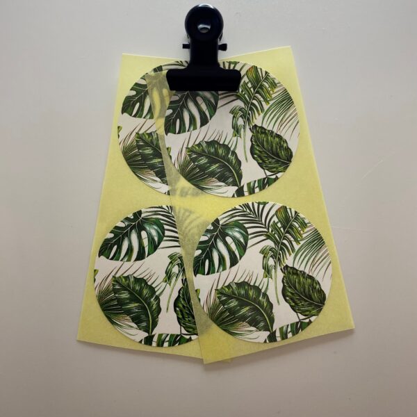 Sticker - botanical bladeren (5 stuks)