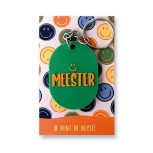 Sleutelhanger meester