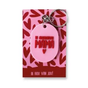 Sleutelhanger de allerliefste mama