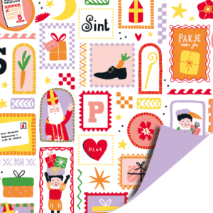 Inpakpapier sint pietjes